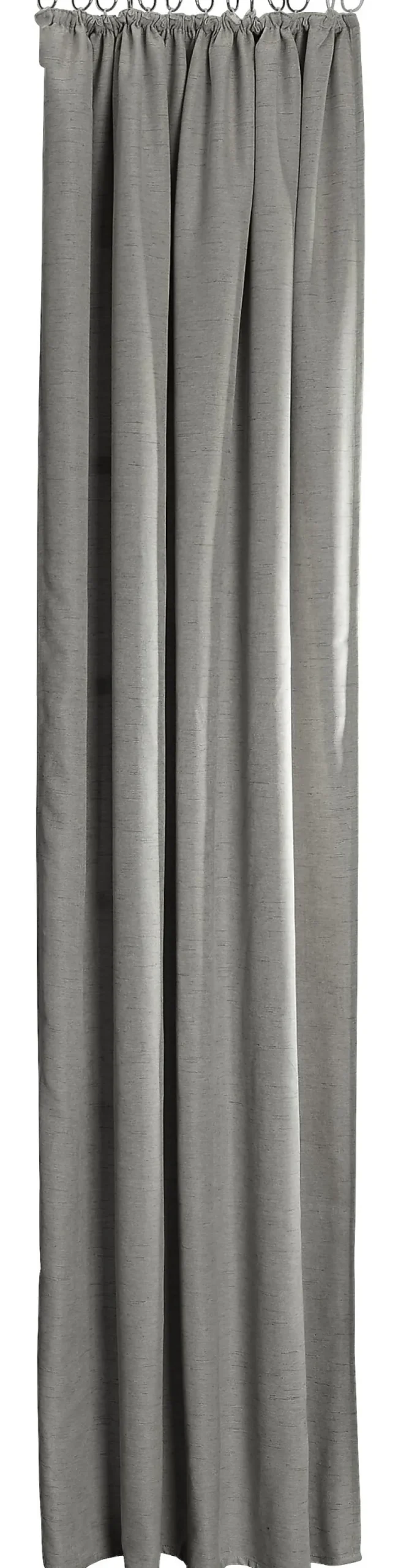silver edition Verdunklungsvorhang Henry grau B/L: ca. 135x245 cm