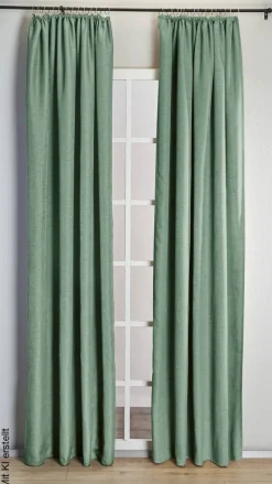 silver edition Verdunklungsvorhang Henry salbei B/L: ca. 135x245 cm