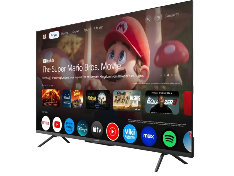 Sinotec Mini-LED-Fernseher 65X6500H schwarz B/H: ca. 145x92 cm