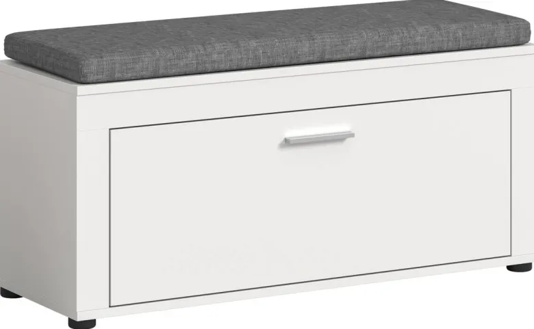 Sitzbank JAM weiß B/H/T: ca. 100x44x35 cm
