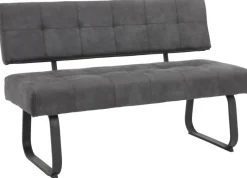 Sitzbank Luise I B anthrazit Vintage B/H/T: ca. 140x90x64 cm