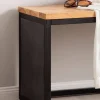 Sitzbank schwarz B/H/T: ca. 120x45x35 cm
