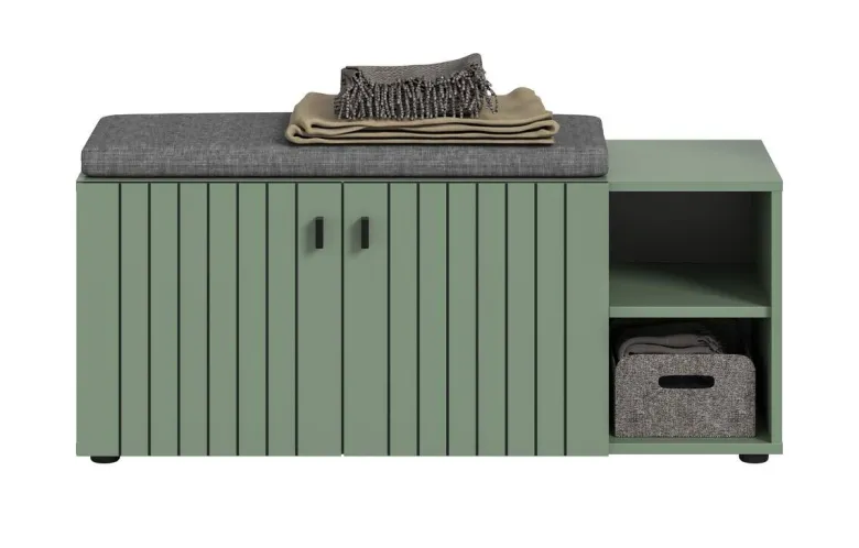 Sitzbank STATION grün B/H/T: ca. 106x43x37 cm