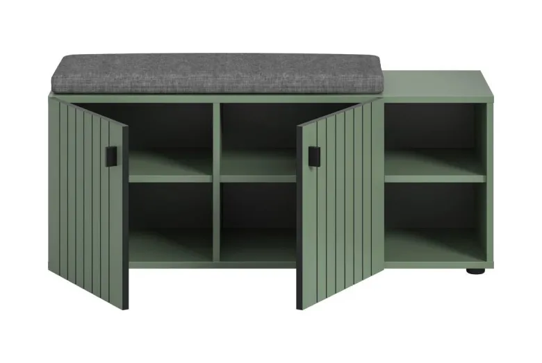 Sitzbank STATION grün B/H/T: ca. 106x43x37 cm