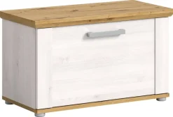 Sitzbank Verona Sibiu Lärche Nachbildung Eiche Artisan Nachbildung B/H/T: ca. 80x47x39 cm