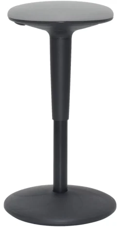 Sitzhocker Arlo schwarz grau