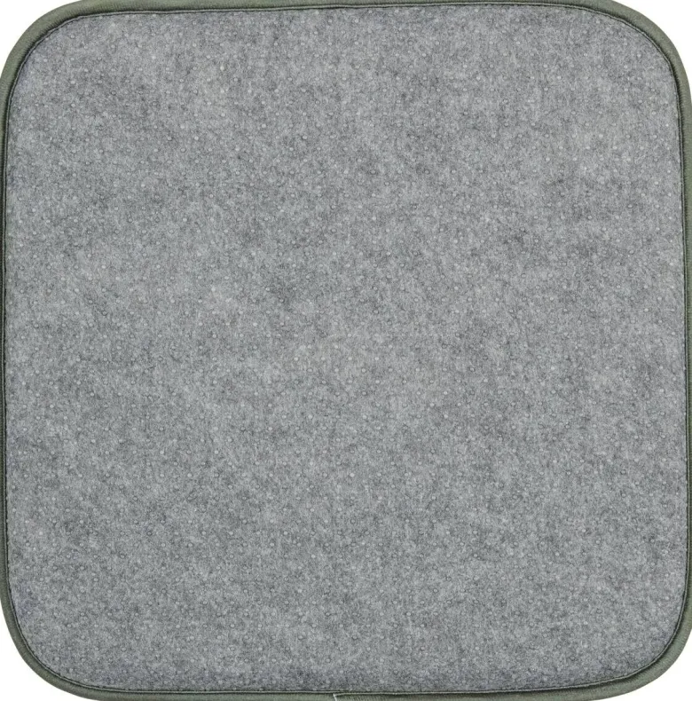 Sitzkissen olive Polyester B/H/L: ca. 38x2x38 cm