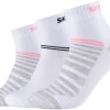 Skechers Damen & Herren-Socken Skechers Weißmix 3 Packstücke Größe 35-38