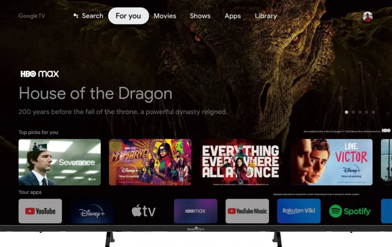 Smart-Tech LED-TV 43UG10V3 B/H: ca. 96x61 cm