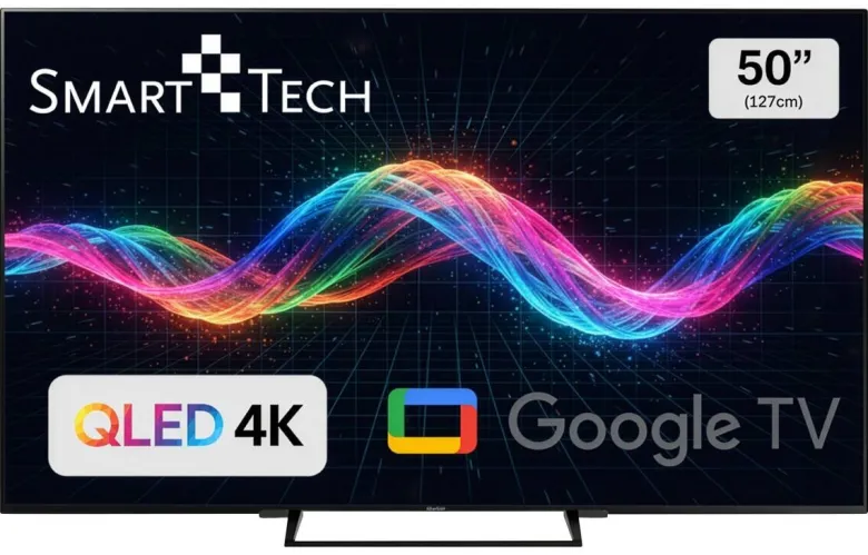 Smart-Tech QLED-Fernseher 50QG06K B/H: ca. 111x69 cm