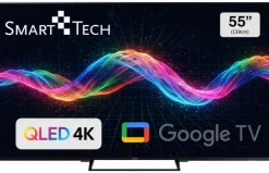 Smart-Tech QLED-Fernseher 55QG06K B/H: ca. 123x76 cm