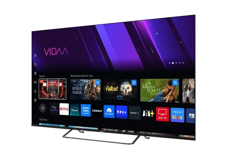 Smart-Tech QLED-Fernseher 55QV02K B/H: ca. 123x79 cm