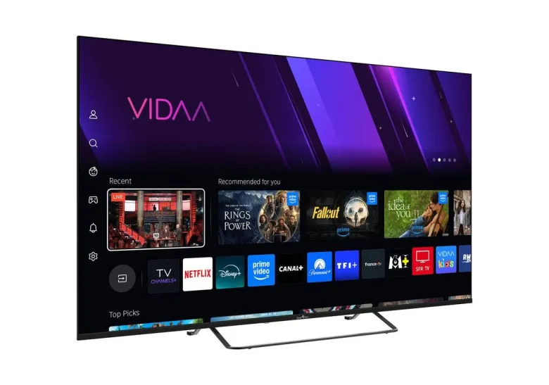 Smart-Tech QLED-Fernseher 55QV02K B/H: ca. 123x79 cm