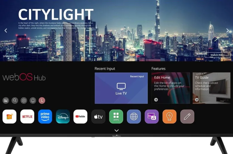 Smart-Tech QLED-Fernseher 55QW02K1 B/H: ca. 123x77 cm
