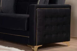 Sofa 3-2-1 Cavana anthrazit Microfaser