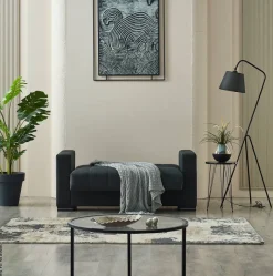 Sofa 3-2-1 Jerry anthrazit Microfaser