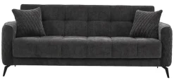 Sofa 3-2-1 Lendor grau Webstoff