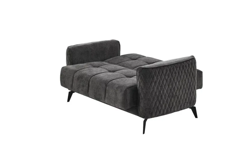 Sofa 3-2-1 Lendor grau Webstoff