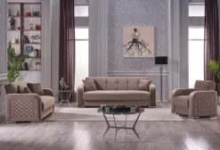 Sofa 3-2-1 Orlando graubraun