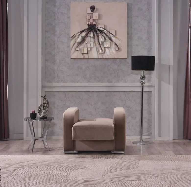 Sofa 3-2-1 Orlando graubraun