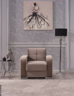 Sofa 3-2-1 Orlando graubraun