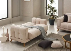 Sofa 3-2-1 Rixos beige Webstoff