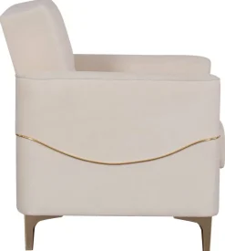 Sofa 3-2-1 Salda beige Microfaser
