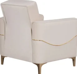 Sofa 3-2-1 Salda beige Microfaser