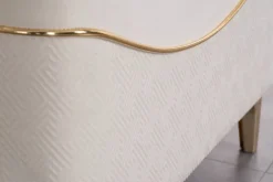 Sofa 3-2-1 Salda beige Microfaser