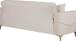 Sofa 3-2-1 Salda beige Microfaser