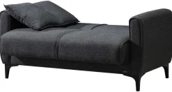 Sofa 3-2-1 San Marino anthrazit Microfaser