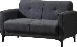Sofa 3-2-1 San Marino anthrazit Microfaser