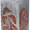 Solarleuchte Gnko 3384S silber B/H/T: ca. 25x59x25 cm
