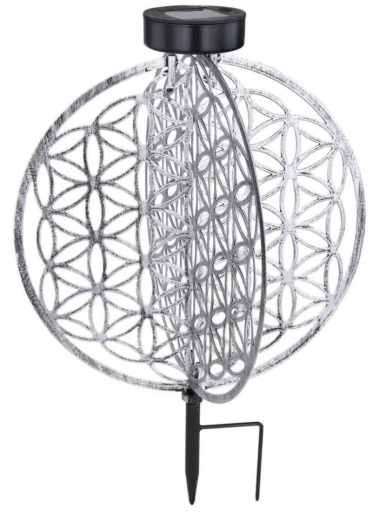 Solarleuchte Metall