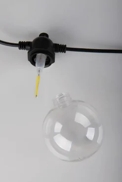 Solarleuchte 10 m warmweiß
