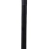 Solarleuchte schwarz Kunststoff H: ca. 78 cm
