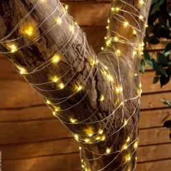 Solarlichterkette Kupferdraht 2 m Kunststoff L: ca. 200 cm