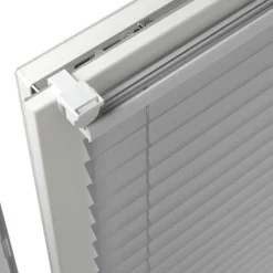 Spannplissee Easyfix Pia grau B/L: ca. 40x130 cm