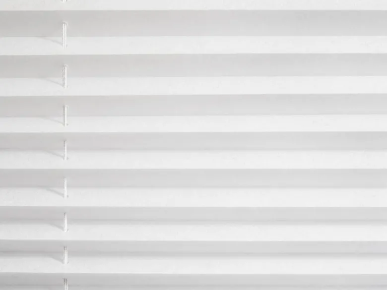 Spannplissee Non Woven weiß B/L: ca. 40x130 cm