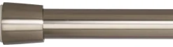 Spannstange stretch Edelstahloptik Metall D: ca. 2,6 cm ausziehbar von ca. 80 bis 130 cm 1.0 Läufe