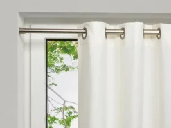Spannstange stretch Edelstahloptik Metall D: ca. 2,6 cm ausziehbar von ca. 65 bis 100 cm 1.0 Läufe