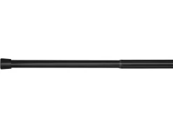 Spannstange stretch schwarz Metall D: ca. 2,6 cm ausziehbar von ca. 65 bis 100 cm 1.0 Läufe