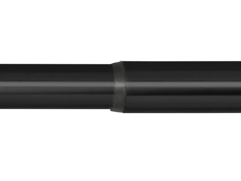 Spannstange stretch schwarz Metall D: ca. 2,6 cm ausziehbar von ca. 120 bis 220 cm 1.0 Läufe