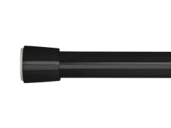 Spannstange stretch schwarz Metall D: ca. 2,6 cm ausziehbar von ca. 80 bis 130 cm 1.0 Läufe