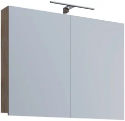 Spiegelschrank Badinos Eiche Sonoma Nachbildung B/H/T: ca. 60x42x12 cm