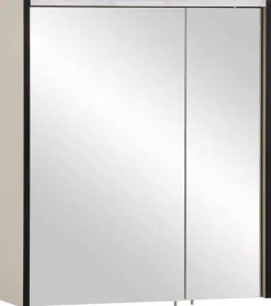 Spiegelschrank Edda creme B/H/T: ca. 63,5x72,4x17,5 cm
