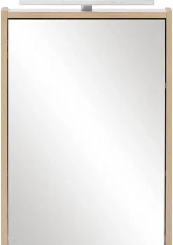 Spiegelschrank Flag Eiche hell Nachbildung B/H/T: ca. 43,5x64x16 cm