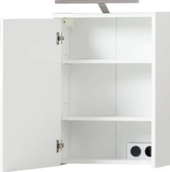Spiegelschrank Flag weiß glanz B/H/T: ca. 43,5x64x16 cm