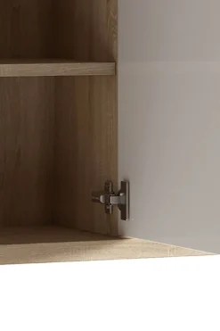 Spiegelschrank NEBRASKA Eiche Nachbildung B/H/T: ca. 60x70x25 cm
