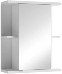Spiegelschrank NEBRASKA weiß B/H/T: ca. 60x70x25 cm